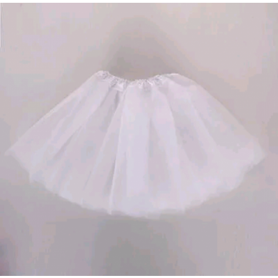 חצאית טוטו לבנה