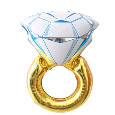 בלון טבעת זהב ענק